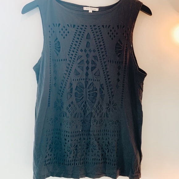 💀BOGO FREE Urban Outfitters Lasercut Muscle T - Picture 3 of 6